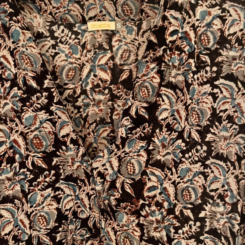 Size small Matta block print dress